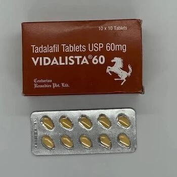 Tadalafil Vidalista 60 мг/таб 10 таблеток